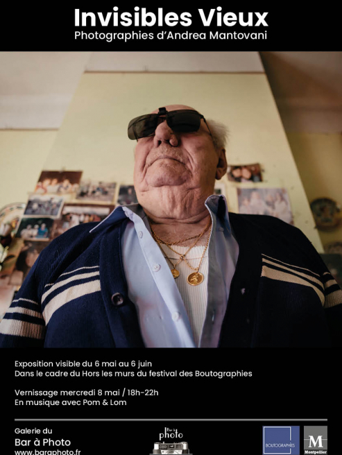 Invisibles Vieux - Andrea Montovani Boutographies - Bar à Photo - Montpellier