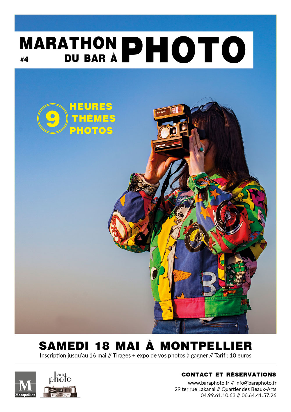 Marathon Photo - Montpellier - Bar à Photo - Samedi 18 Mai